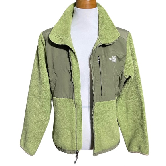 The NORTH FACE Green Fleece Polartec Jacket Small Petite - Picture 2 of 15